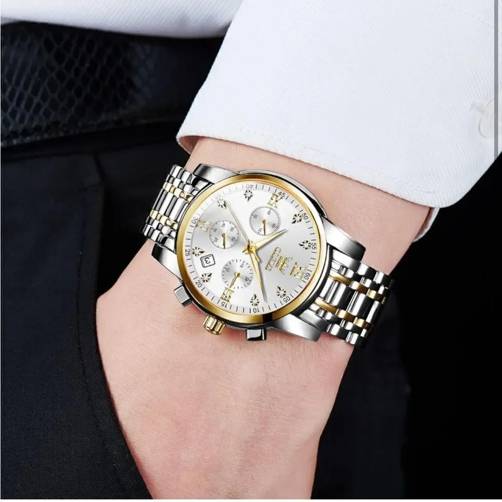 Classic Quartz Wristwatch for Men